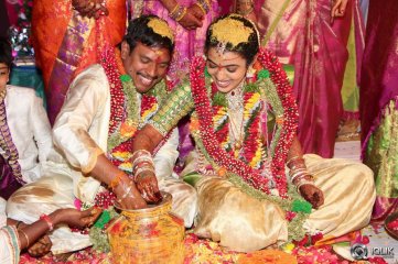 Nandamuri Mohana Krishna Daughter Mohana Rupa Marriage Photos